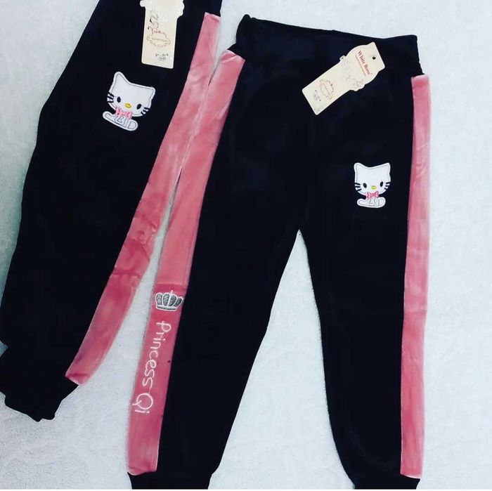 Штаны теплые термо, для девочек