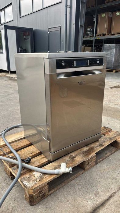 Masina de spalat vase Hotpoint Ariston LFD11M121CX, 14 seturi, 11 programe, Clasa A++, 60 cm, Inox