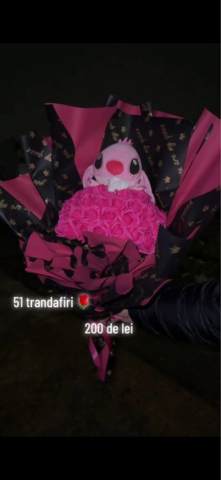 Buchete din trandafiri de săpun