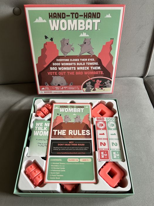 Настолна игра Hand-to-Hand Wombat