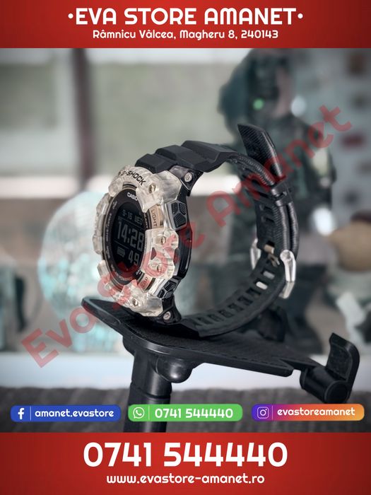 Casio G-Shock G-SQUAD GBD-H1000-1A9 – GPS Puls Solar Bluetooth – IMPECABIL