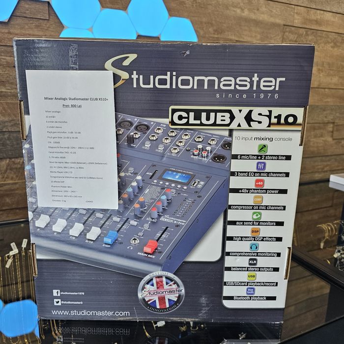 Amanet F28: Mixer Studiomaster (P)