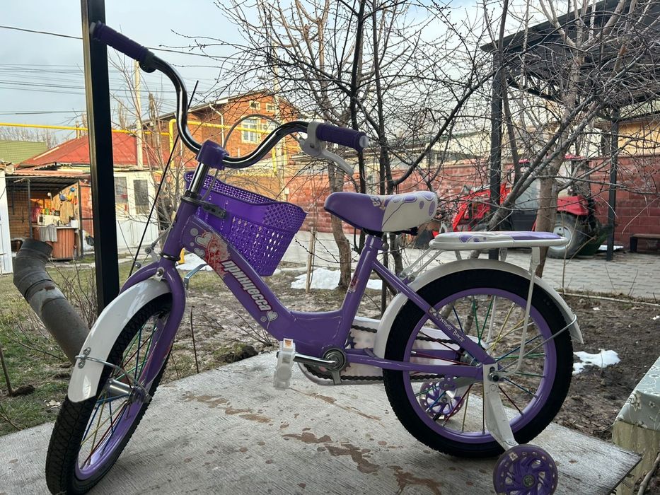 Даухколесный велосипед для девочек