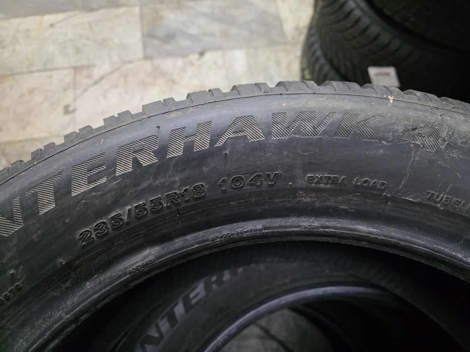 2бр Зимни гуми 235 55 18 - Firestone - DOT 2023