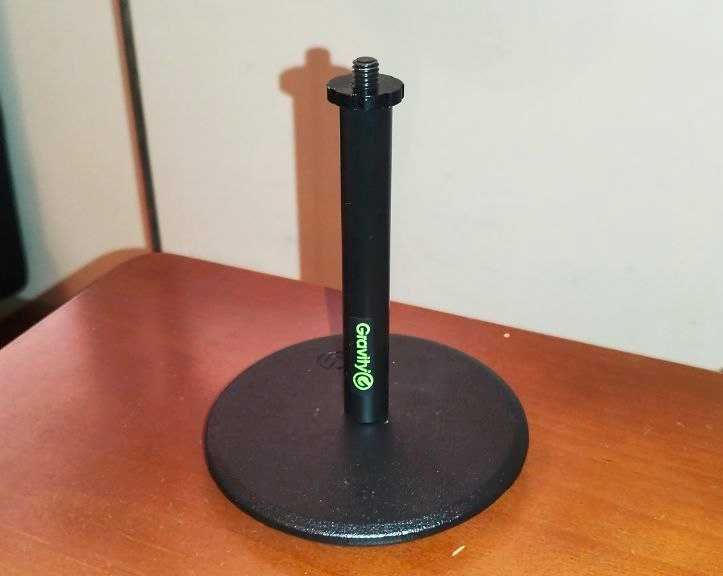 Стойка за микрофон Gravity MST 01 B, настолна