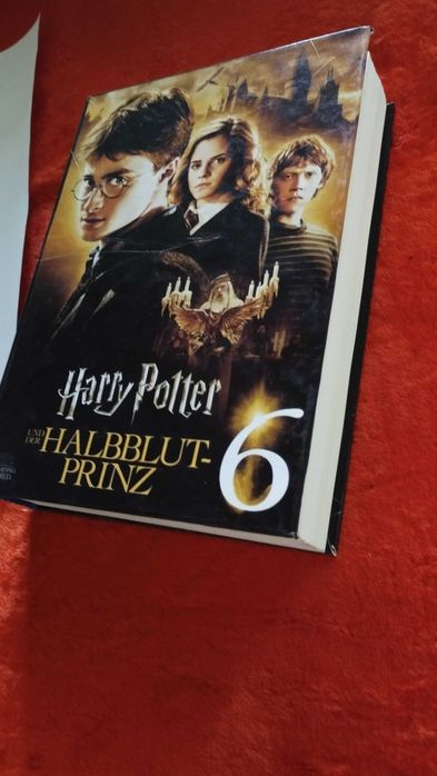 Harry Potter-6 kitobi nemis tilida/книга Гарри Поттера-6 на немецком