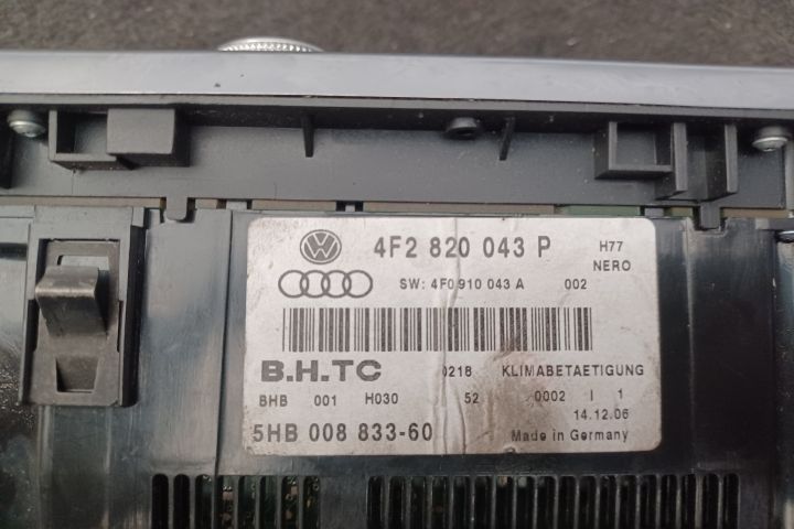 Comanda AC 4F2820034P 4F2820034P Audi A6 4F/C6