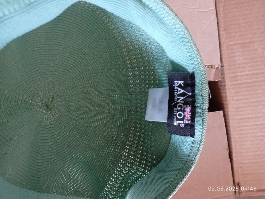 Кепка кангол зеленая