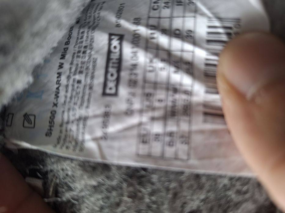 Cizme de zapada dama marime 39 Quechua Decathlon