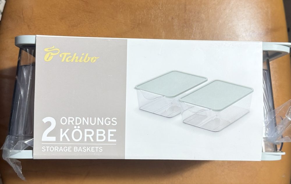 Set 2 Organizatoare Frigider/Dulap Tchibo, noi