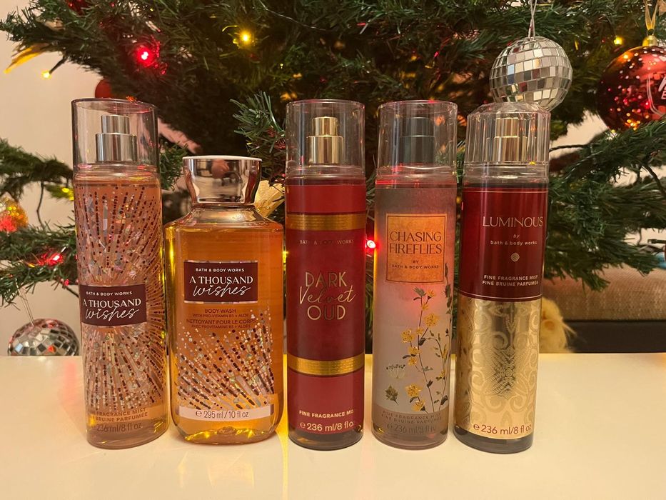 Creme, spray-uri, gel de duș Bath & Body Works noi din USA