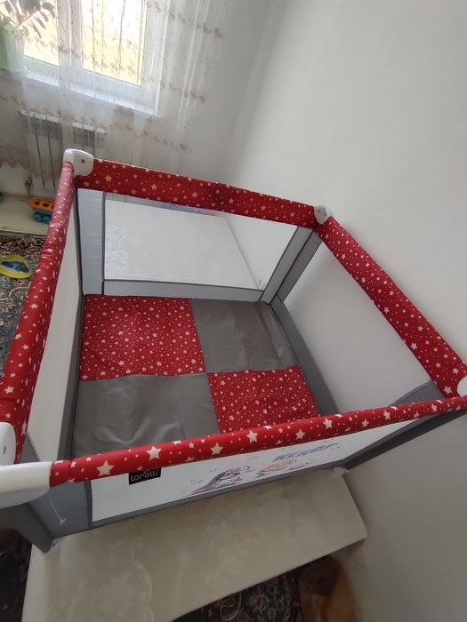 Манеж детский новая, бренд Lorelli+подарок