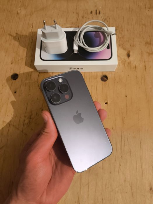 Iphone 14 pro на 512 гб, ёмкость батареи 100%