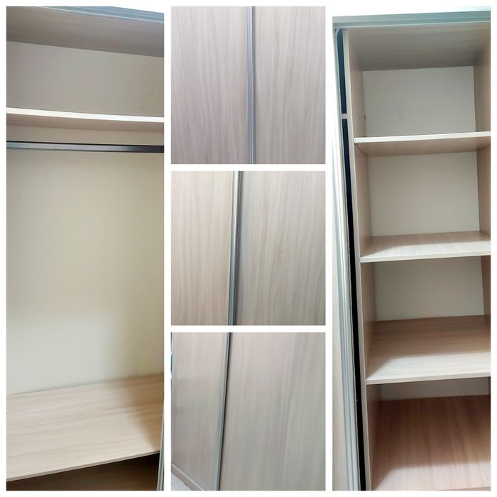 Шкаф купе с 4 полками