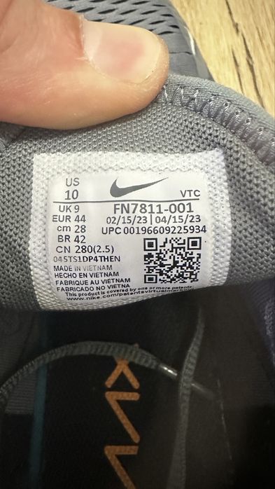 Nike Air Max 270 Mulri Swoosh Grey