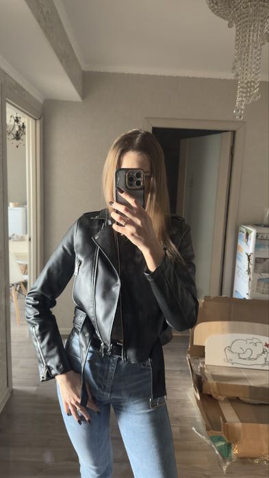 Кожаная куртка косуха