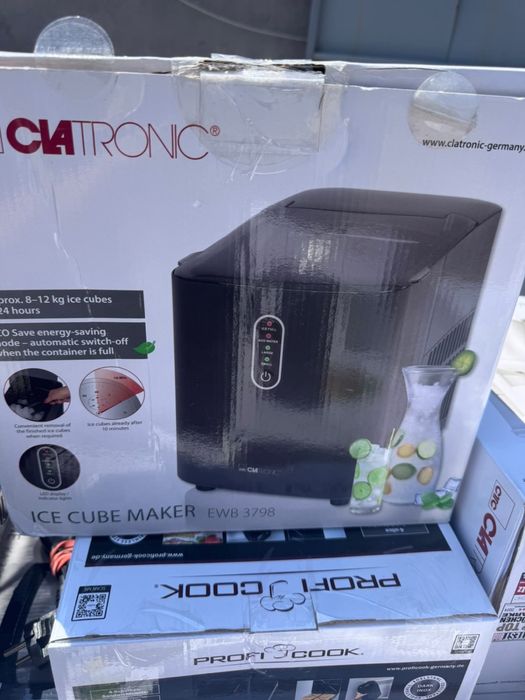 Aparat de făcut gheață Clatronic EWB 3798 – 8-12 kg/24h – NOU