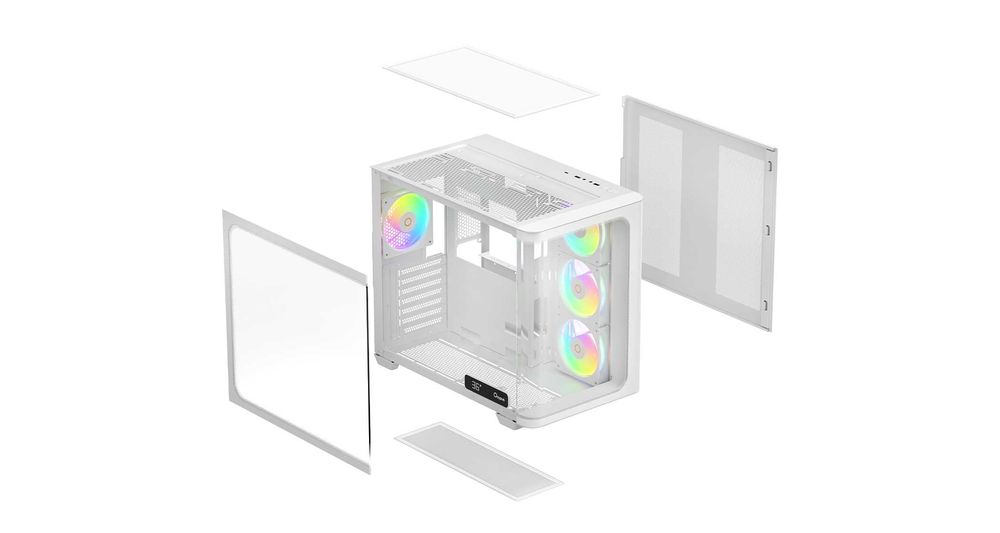 \ Корпус Ocypus Iota C70 WH Curve ARGB Digital