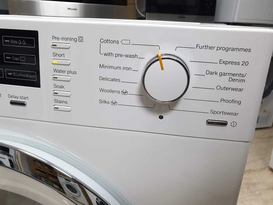 UK Miele W1 TwinDos Пералня Миеле 12м Гаранция