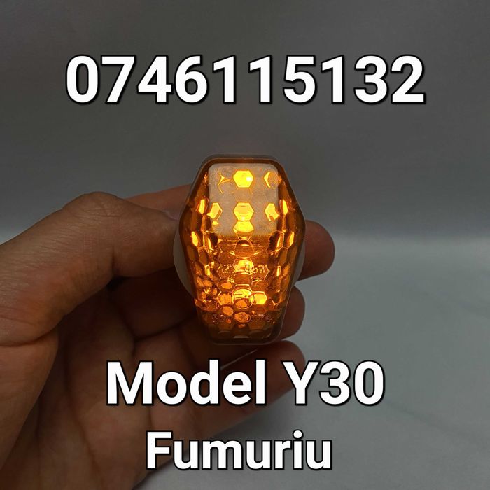 Semnalizari-Semnalizare LED-Moto-Atv-Scuter-Motocicleta-Enduro-Nou-Y30