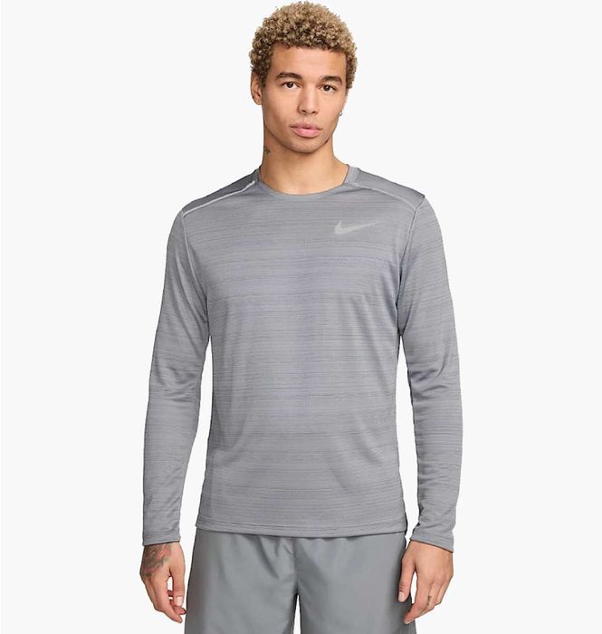 Найк Nike Running Dri Fit Miler мъжка спортна блуза фланела размер М