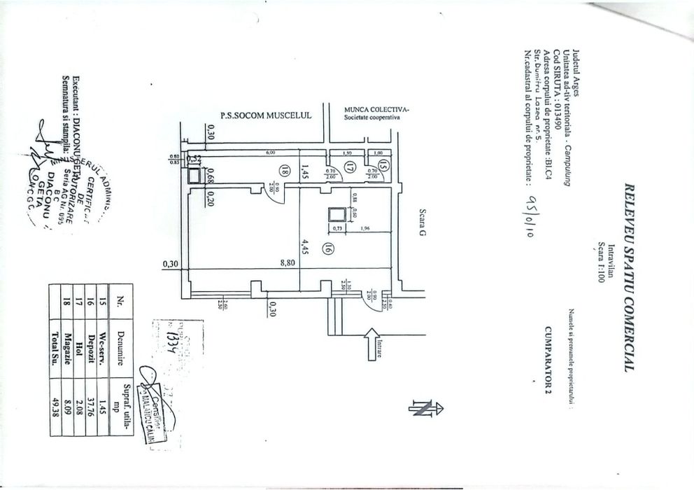 Vand Spatiu Comercial - Zona Balada (Visoi)