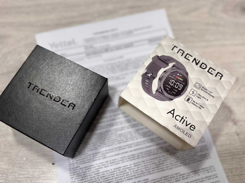 Смарт часовник Trender – Active, 46 mm Нов с Гаранция