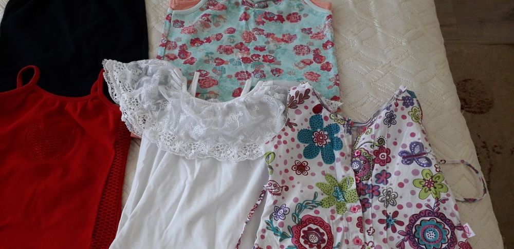 Летни потници за момиче р.122-128