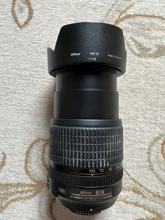 Обектив NIKKOR AF-S DX 18-105mm. 1:3-5.6 G ED