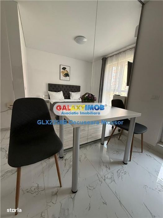 Garsoniera Mobilata Utilata in Militari Residence 380 Euro