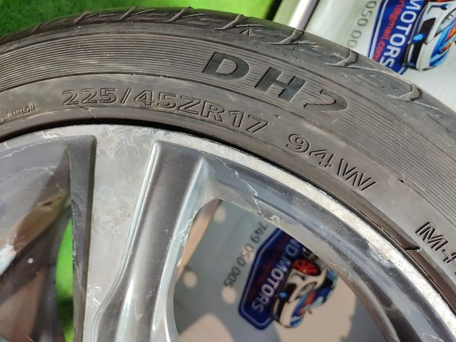 JANTE R17 5x108 VOLVO (2 BUC.) 225/45 Z R17 94W / COD 7Jx17H2 / J17KA / DOT-E V0124 K1 / 31423521 VOLVO V40 S40 V50 S60 V60 S80 V70 C30 C70