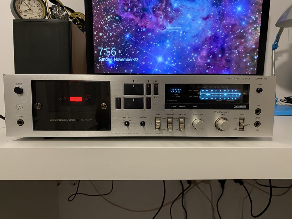 Deck Luxman K-8 Silver