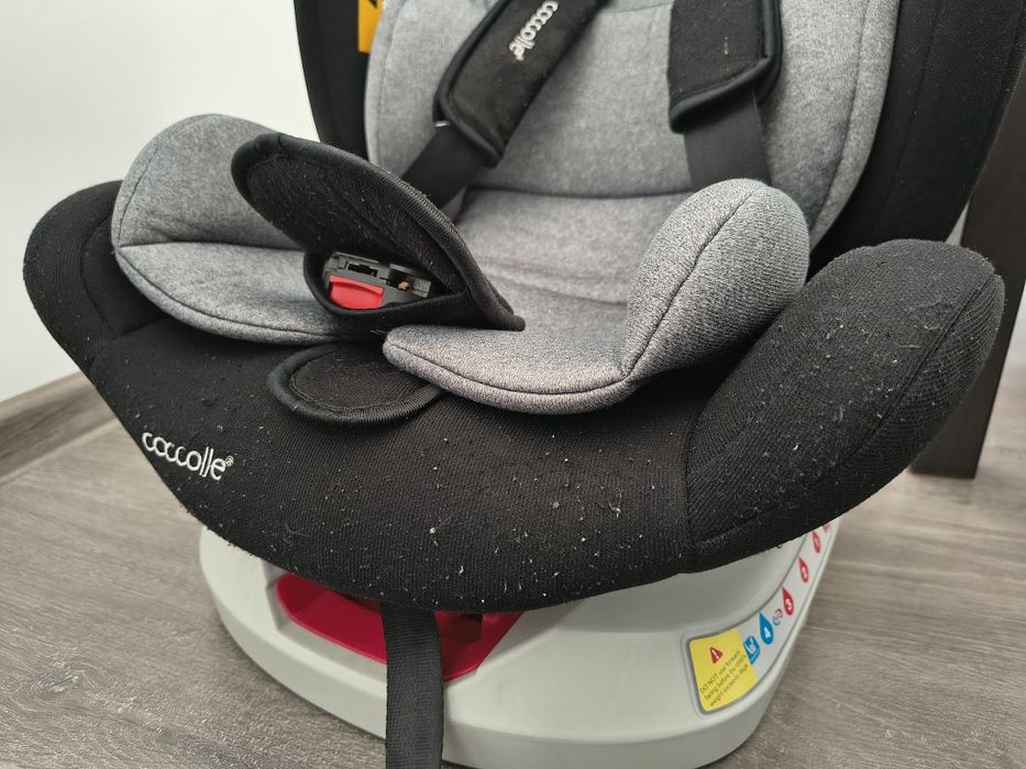 Scaun auto 0-36 kg rotativ Coccolle Nerio Diamond black