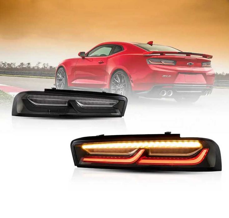 Стопове с динамични жълти мигачи за Chevrolet Camaro 2016- 2017 2018