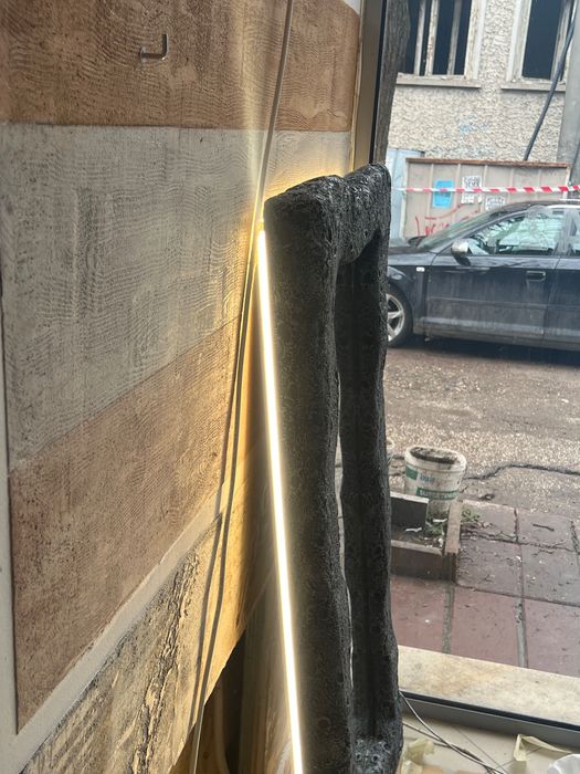 Луксозно дизайнерско огледало „Vulcano“ с LED осветление