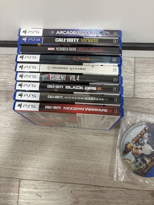 Диски игры ps 5 ps 4