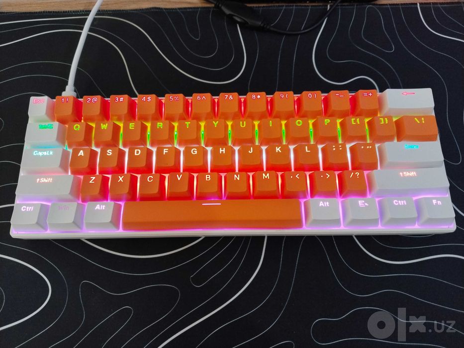 Klaviatura mexanika, RGB 15 xil rejimda yonadi, problemasi yoq