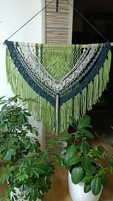 Бохо панно из хлопка