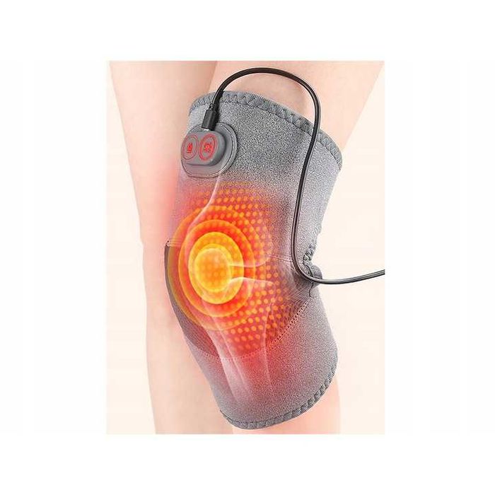 Genunchiera USB 3 moduri de temperatura & 3 de masaj dureri articulare
