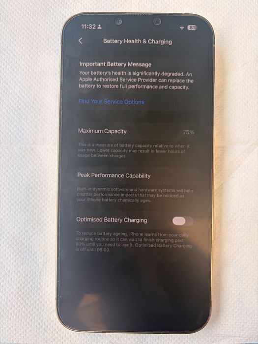 Iphone 13 Pro Max, 128 Gb Gold