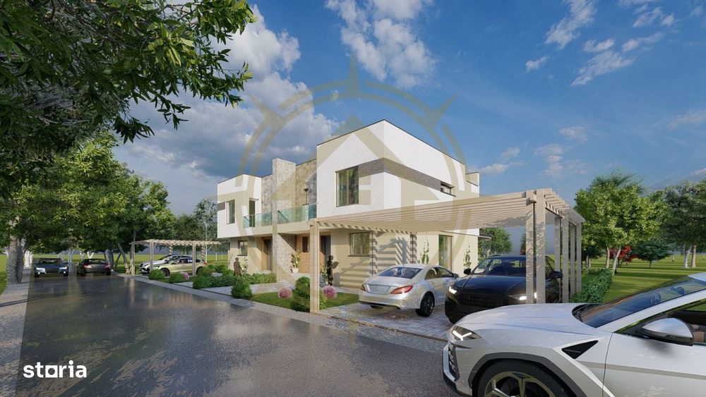 Dom00385 - vila zona petresti - corbeanca teren 410 mp