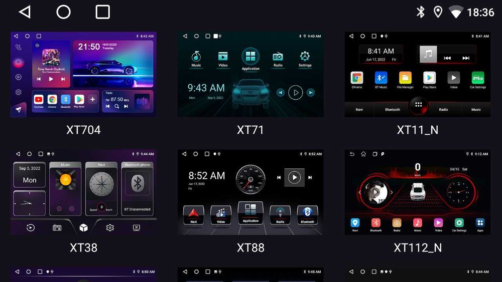 Магнитола Android AUTEK H30 DSP, 4/64, 9" AudioChip AKa7604