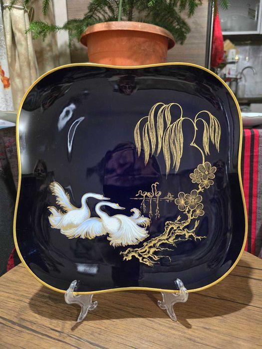 Немско винтидж порцеланово плато