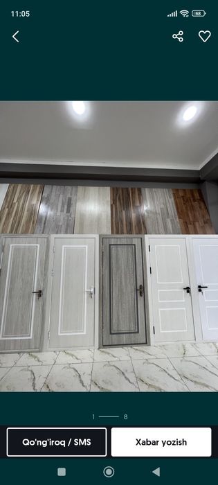 Двери межкомнатные МДФ mdf eshiklar