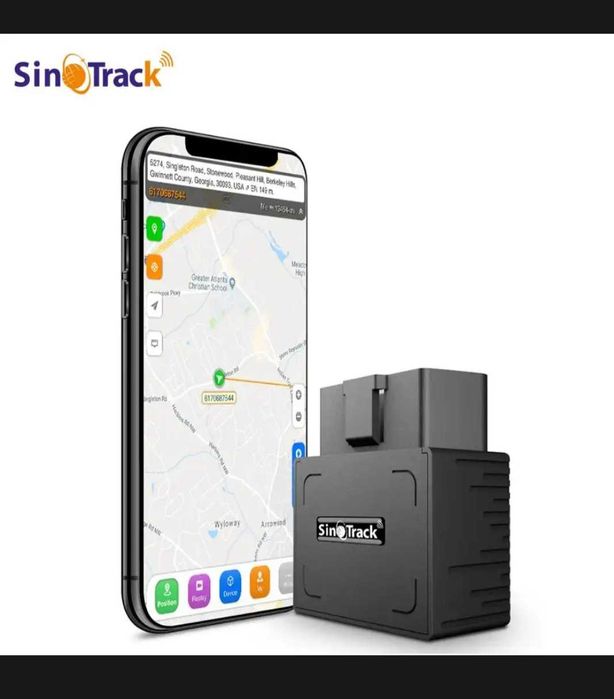 OBD II трекер Gps контроль автомобиля