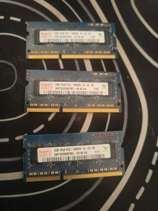 Озу hynix ddr3 so-dimm 2gb