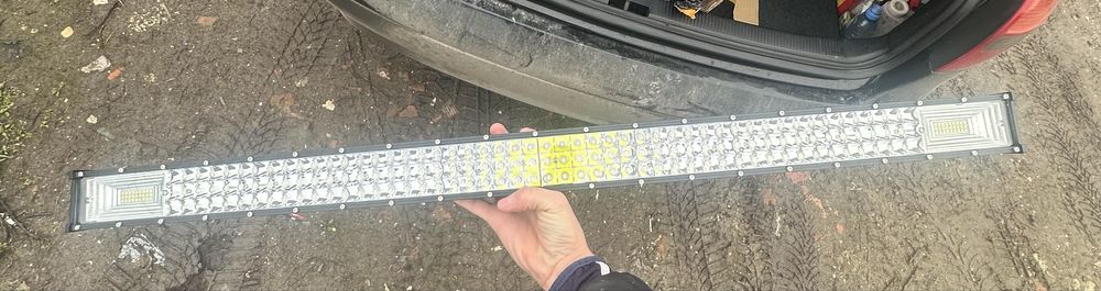 Лед бар 106мм извит