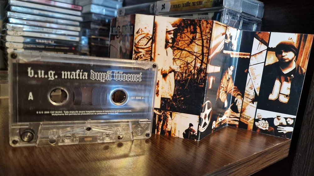Caseta - B.U.G. Mafia - Dupa Blocuri - 2000 - prima editie