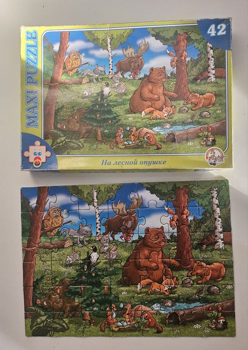 Пазлы набор 8 шт. № 1 – 4000 тг