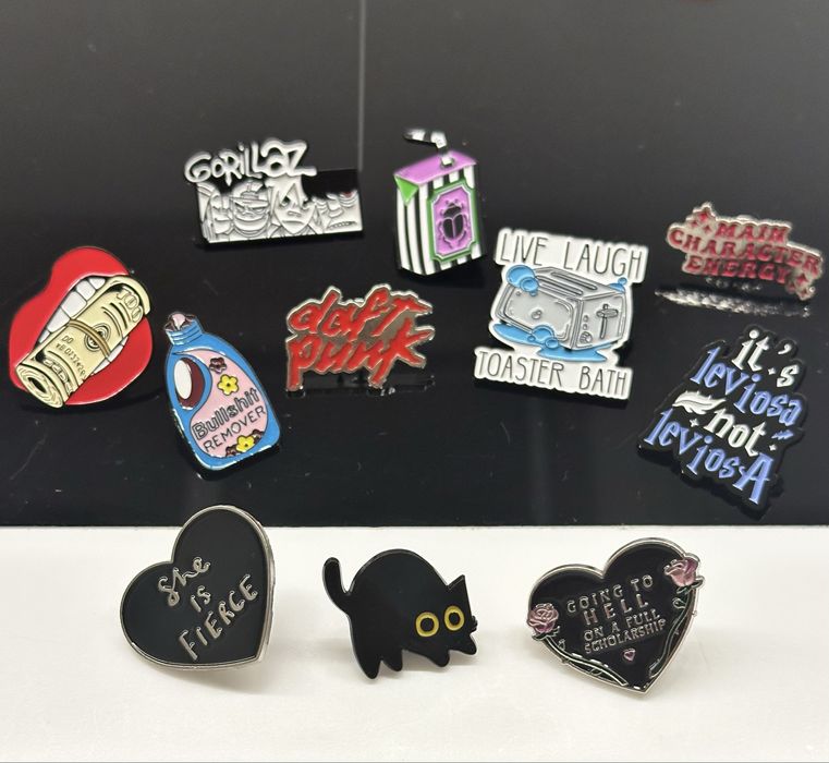 Метална значка, пинове, пин, брошка